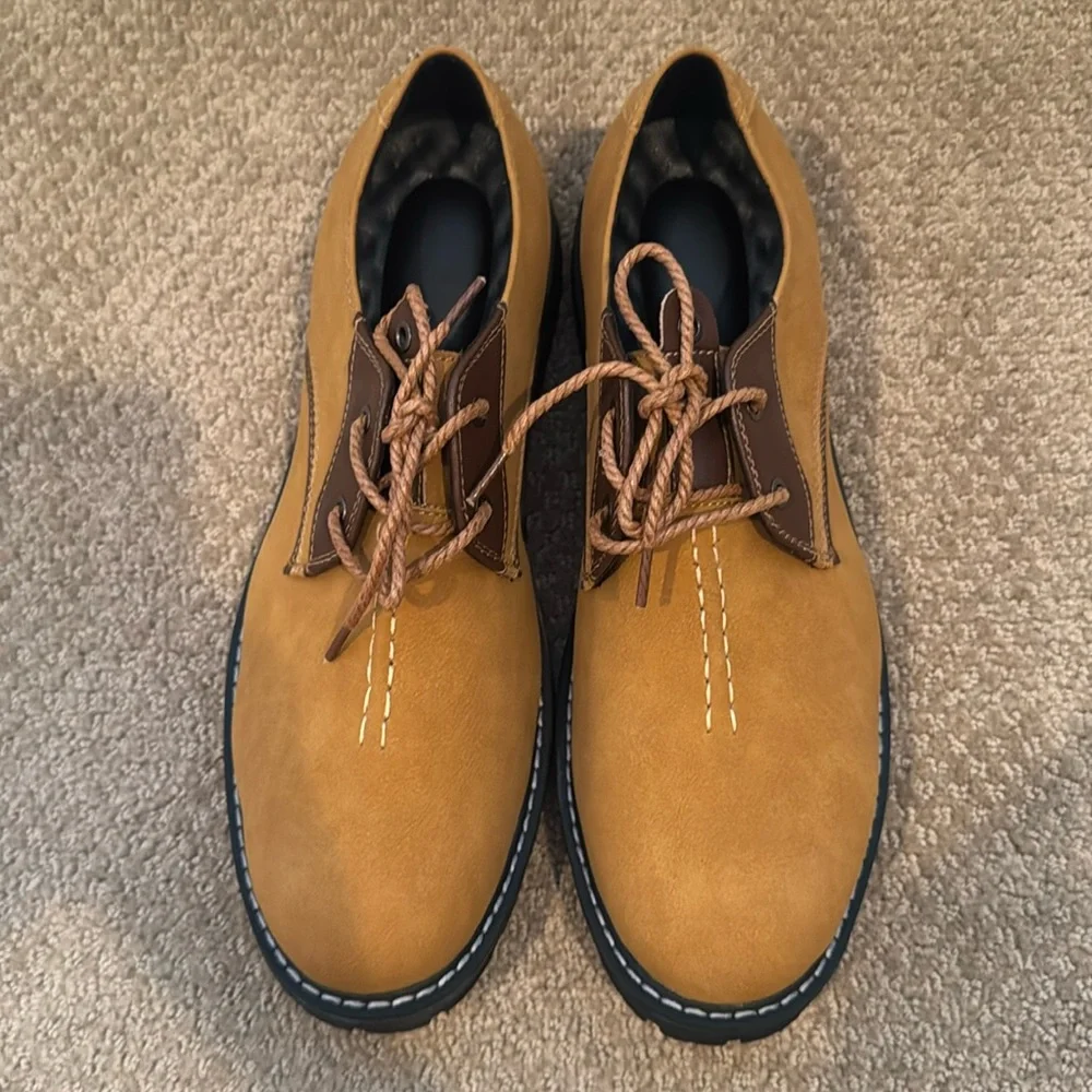 NIB COSIDRAM Men’s Two Tone Lace Up‎ Business Casual Shoe - Size: 13